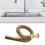 Σωλήνας ορείχαλκου Σιφόνι Εύκαμπτος νεροχύτης Αποχέτευσης Μπάνιου Κουζίνας 6
