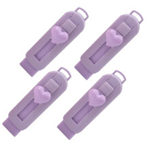 Retractable Pencil Eraser Refillable Sliding Pencil Eraser Easy Erasing for Writing Drawing Christmas Stocking Fillers