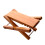 FEAMOS Solid Wood Guitar Footstool 3-Height Adjustable 1