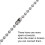 2 Sets Light Pull Chain Extension Fan Pulls Decorative with Connector for Chain Ceiling Fan,1 Meter Length Each 6