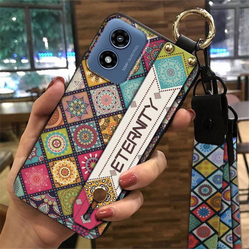 Moto G Play 2024/4G/5G Phone Case – Kickstand, Dirt-Resistant, Soft Silicone, Wrist Strap, Shockproof, Waterproof Back Cover 9065194430515