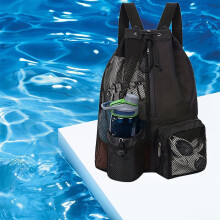 Mesh Swim Bag Backpack with Wet Bag – Lightweight, Large-Capacity, Breathable & Stylish for Swimming, Gym & Fitness