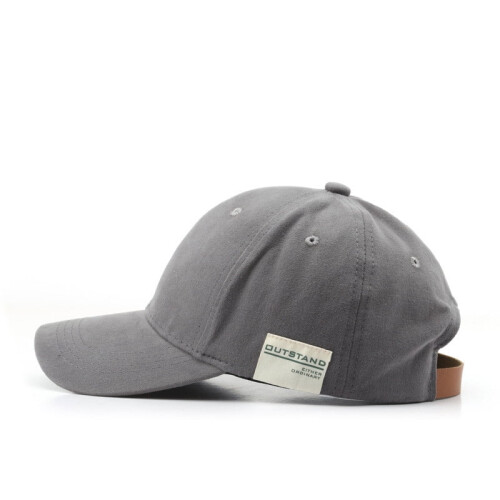 Unisex Cotton Baseball Cap Adjustable Solid Color