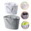 Hollow-Out Plastic Storage Basket, Assorted, Easy-Handle, Bathroom Laundry Bedroom Organizer, 2Pcs 2
