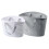 Hollow-Out Plastic Storage Basket, Assorted, Easy-Handle, Bathroom Laundry Bedroom Organizer, 2Pcs 5