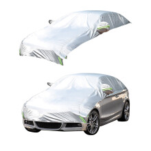 Half Car Cover, All Weather Car Body Cover, Sunshade Cover, Snow Cover, Waterproof Snowproof Universal