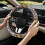 Aztec Tribe Deer Print Steering Wheel Cover 15" Flannel 2