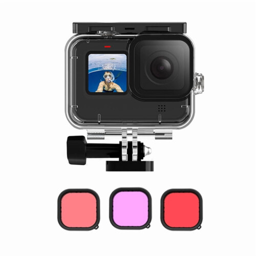 Custodia impermeabile per action camera GoPro Hero13–9, 45M
