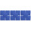15Pcs Blue Microfiber Cage Blankets for Guinea Pig Hamster Bedding 4
