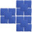 15Pcs Blue Microfiber Cage Blankets for Guinea Pig Hamster Bedding 6
