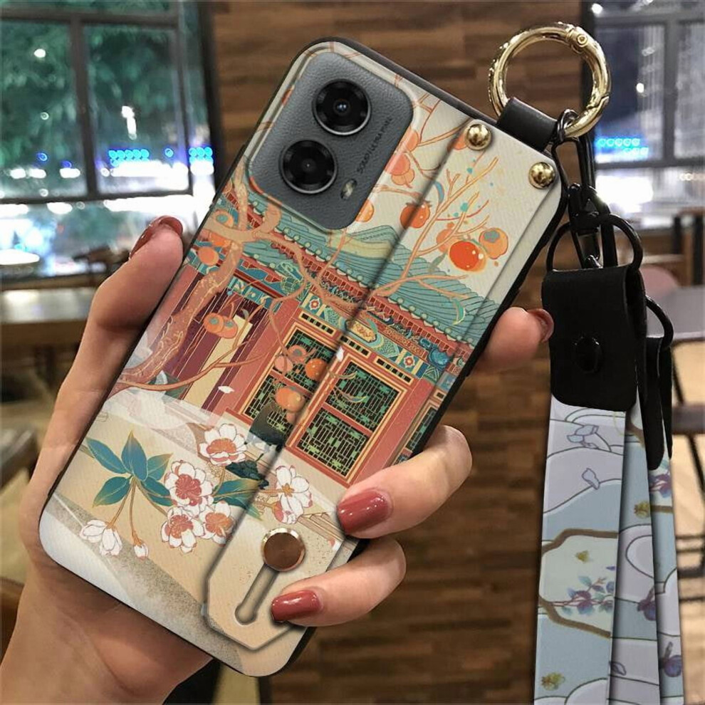 Moto G 5G 2024 Case Â Shockproof, Waterproof, Dirt-Resistant Silicone Case With Kickstand, Wrist Strap & Lanyard 9027700627949