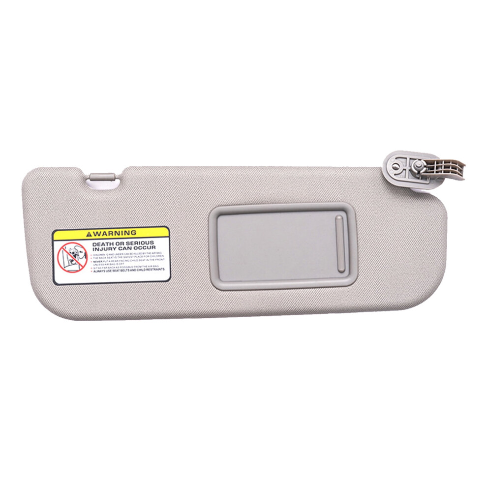 Sun Visor Replacement Fit For Hyundai Elantra 2011-2015, Oe: 852103X000tx, Driver Left & Passenger Right Side, Sun Visor With Mirror-Right Grey 9399596742861