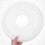White Farmhouse Ceiling Medallion Replacement Plate 3
