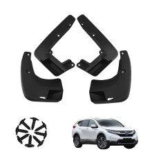 Mud Flaps Splash Guards Fit For Honda CRV 2017-2022, Car Fenders, Front And Rear 4 Pieces Car Mudguards Wheel & Tire Mud Flaps-Black