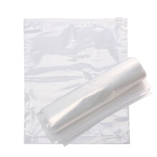 20 Pcs Transparent Poly Bags Clear Wrapping Packaging Clothing Sealed Frosted