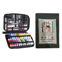Embroidery Stitch Book Kit with Toolkit and Tutorial 1-Piece