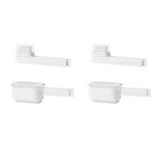 4PCS Food Grade Sealing Clips With Wide Mouth Design For Snacks And Tea
