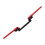 22M Motorcycle Handlebar Premium Detachable Practical Replacement Handle Bar Red 1