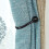 Supports muraux noirs pour embrasses de rideaux, robustes 8