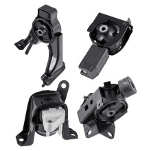 Engine & Transmission Mount Kit (4 pcs), Compatible with 2003–2008 Toyota Corolla 1.8L L4, Replaces OE# A4220/A4219/A4218/A4221