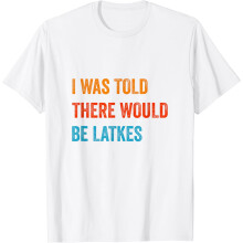 Hanukkah Menorah T-shirt, 100% katoen