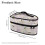 Sac de rangement pour machine à repasser avec poignée et fermeture éclair 6