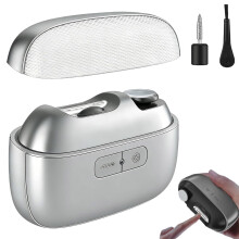 Coupe-ongles électrique pour seniors avec lumière LED et polisseuse