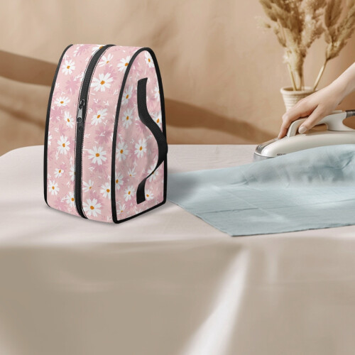 Daisy Pattern Portable Iron Storage Bag Lightweight with Smooth Zipper Thanksgiving, Case Only 2
