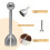 Stainless Steel Egg Topper | Soft/Hard Boiled Opener | Precision Cutter Divider | Kitchen Gadget 5