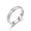 Bague de couple givrée, taille ajustable 1