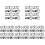 120Pièces Boucles D'oreilles Ear Cuffs Métal Percement 4