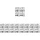 120Pièces Boucles D'oreilles Ear Cuffs Métal Percement 6