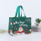 Sacolas de presente de Natal em tecido não tecido, 2 unidades, 31,5 x 17 x 25 cm (12,4 x 6,7 x 9,8 polegadas) 3