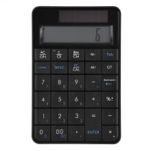 Mini 2.4G USB Wireless 2 in 1 29 Keys Numeric Keyboard Keyboard and Calculator with LCD Screen