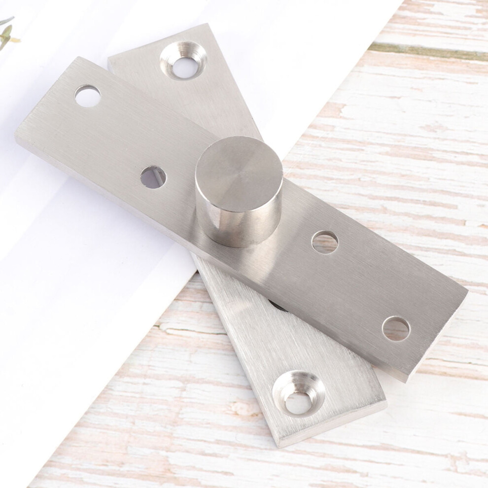 1Pack Hidden Door Pivot Hinges For Shed Cabinets And Doors 2.9X0.7x0.6in 9558830202312