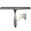 2Pcs Window Squeegee Silver Cleaning Tool for Windows and Shower Doors 2