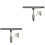 2Pcs Window Squeegee Silver Cleaning Tool for Windows and Shower Doors 4