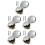 5Ensembles Bouchons Drain Métal Cuivre Argenté Durable 3