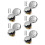5Ensembles Bouchons Drain Métal Cuivre Argenté Durable 6