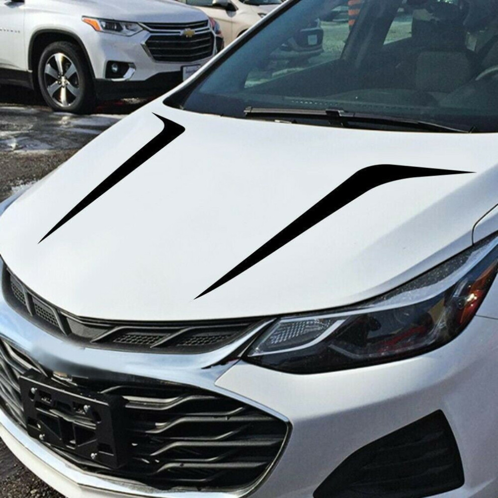 Truck Car Suv Car Hood Decal Car Decals Trim Vinyl 100Cmx26cm Body Side Decorate Replaces Stickers 2Pcs Accessory 9558830201797