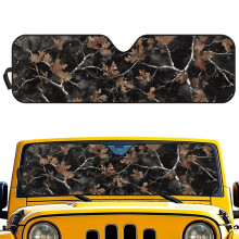 Foldable Camo Windshield Sun Shade for Jeep and Gladiator