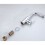 Kitchen Sink Faucet Silver Drip-Free User-Friendly 5