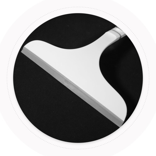 Versatile Light Grey Squeegee for Shower and Automotive Glass 1