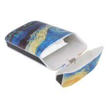 Custodia per sigarette Star Sky, capacità 10, scatola in plastica, 115x55mm