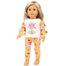 SharkTRUE pajamas for 18-inch American doll