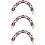 3Pièces Sac Résine Style Rétro Décoratif Durable 8