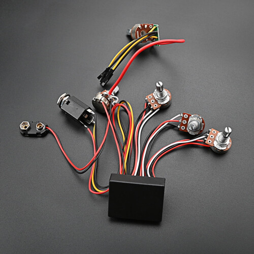 Bass Preamp Circuit with 3-Band Active EQ and Tone Control 1