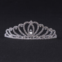 Heart Shape Tiara Crown Sparkling Rhinestone Tiara Wedding Pageant Tiara Crown Bridal Hair Accessories