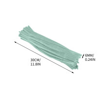 100 Pcs Multicolor Pipe Cleaners Set for DIY Crafts, Classroom Projects & Educational Activities