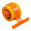 Portable Double Painter's Tape Dispenser with Scraper Orange 1